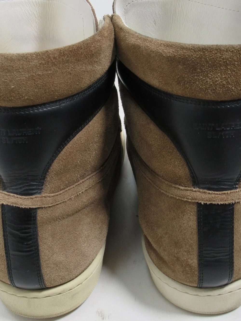 Saint Laurent Court Classic SL/ 10H Sneakers Brown Black 17 US / 16 UK / 50 EU